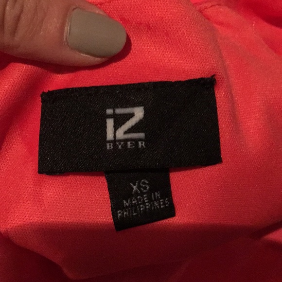 iZ Byer Coral Dress - Picture 2 of 2